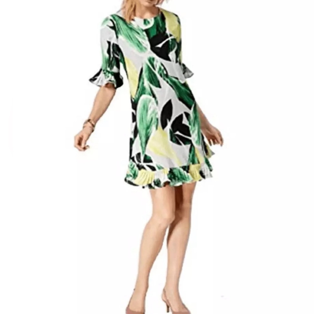 Alfani Summer Leaf Dress